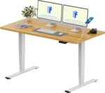 Bureau assis-debout électrique 180×80 cm double moteur USB 45 W