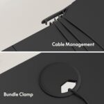 Bureau assis-debout électrique 160×80 cm