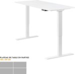 Bureau assis-debout électrique 160×80 cm