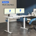 Bureau assis-debout électrique 160×80 cm