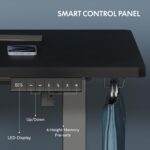 Bureau assis-debout électrique 160×80 cm