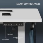 Bureau assis-debout électrique 160×80 cm