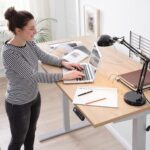 Bureau assis-debout électrique 160×80 cm