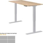 Bureau assis-debout électrique 160×80 cm