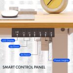 Bureau assis-debout électrique 160×80 cm