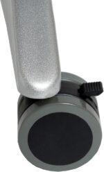 Bureau électrique réglable en hauteur AirLIFT 121×61 cm – verre trempé, 73–120 cm, 2 moteurs