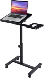 Bureau électrique réglable en hauteur AirLIFT 121×61 cm – verre trempé, 73–120 cm, 2 moteurs