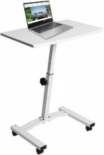 Bureau électrique réglable en hauteur AirLIFT 121×61 cm – verre trempé, 73–120 cm, 2 moteurs