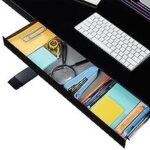 Bureau électrique réglable en hauteur AirLIFT 121×61 cm – verre trempé, 73–120 cm, 2 moteurs