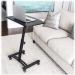 Bureau électrique réglable en hauteur AirLIFT 121×61 cm – verre trempé, 73–120 cm, 2 moteurs