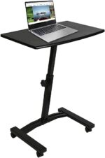 Bureau électrique réglable en hauteur AirLIFT 121×61 cm – verre trempé, 73–120 cm, 2 moteurs