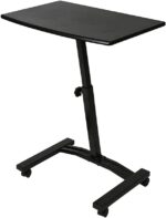 Bureau électrique réglable en hauteur AirLIFT 121×61 cm – verre trempé, 73–120 cm, 2 moteurs