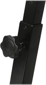 Bureau électrique réglable en hauteur AirLIFT 121×61 cm – verre trempé, 73–120 cm, 2 moteurs