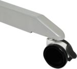 Bureau électrique réglable en hauteur AirLIFT 121×61 cm – verre trempé, 73–120 cm, 2 moteurs