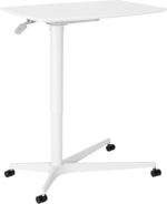 Bureau électrique réglable en hauteur AirLIFT 121×61 cm – verre trempé, 73–120 cm, 2 moteurs