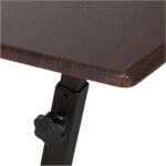 Bureau électrique réglable en hauteur AirLIFT 121×61 cm – verre trempé, 73–120 cm, 2 moteurs