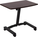 Bureau électrique réglable en hauteur AirLIFT 121×61 cm – verre trempé, 73–120 cm, 2 moteurs