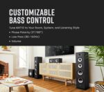 Caisson de basses actif 12 pouces 100 W pour home cinéma