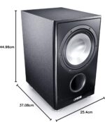 Caisson de basses actif 280W Bass-Reflex – 25–200 Hz – 220 mm