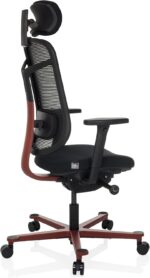 Chaise de bureau Bicolore High mécanisme Donati accoudoirs 4D