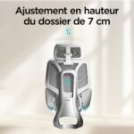 Chaise de bureau E3 Air avec soutien lombaire 3 zones