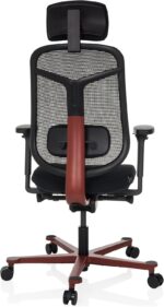 Chaise de bureau Bicolore High mécanisme Donati accoudoirs 4D