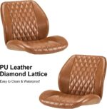 Chaise de bureau YFO cuir PU gris soutien lombaire réglable 136 kg