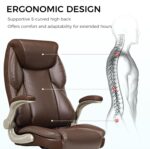 Chaise de bureau avec accoudoirs relevables