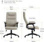 Chaise de bureau EUREKA ERGONOMIC gris dossier incurvé appui-tête réglable