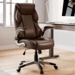 Chaise de bureau avec accoudoirs relevables