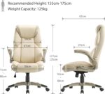 Chaise de bureau avec accoudoirs relevables