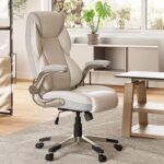 Chaise de bureau avec accoudoirs relevables