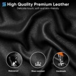 Chaise de bureau appuie-tête réglable accoudoirs rabattables