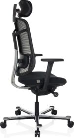 Chaise de bureau Bicolore High mécanisme Donati accoudoirs 4D