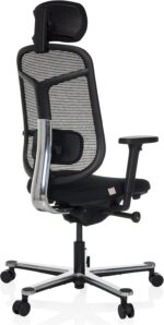 Chaise de bureau Bicolore High mécanisme Donati accoudoirs 4D