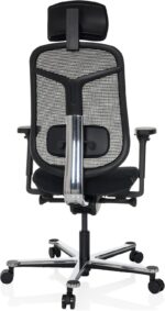 Chaise de bureau Bicolore High mécanisme Donati accoudoirs 4D