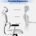 Chaise de bureau Vansalute dossier maille inclinaison 90–135°