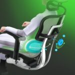 Chaise de bureau en cuir ERGOHUMAN GEN2 accoudoirs 5D charge 120 kg