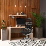 Chaise de bureau en cuir ERGOHUMAN GEN2 accoudoirs 5D charge 120 kg