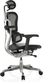 Chaise de bureau en cuir ERGOHUMAN GEN2 accoudoirs 5D charge 120 kg