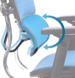 Chaise de bureau en cuir ERGOHUMAN GEN2 accoudoirs 5D charge 120 kg