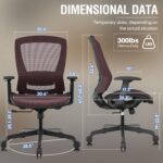 Chaise de bureau ELABEST ELATASK en maille respirante