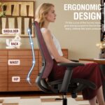 Chaise de bureau ELABEST ELATASK en maille respirante