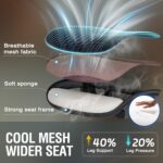 Chaise de bureau ELABEST ELATASK en maille respirante