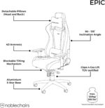 Chaise gaming édition Java accoudoirs 4D