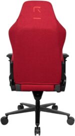 Chaise gaming tissu réglable 90–180° accoudoirs 4D 150 kg