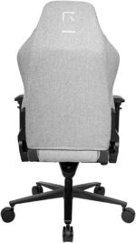 Chaise gaming tissu réglable 90–180° accoudoirs 4D 150 kg