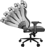 Chaise gaming tissu REKT ULTIM8 Plus mousse 65 kg/m³ 150 kg