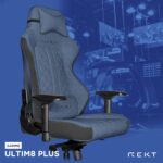 Chaise gaming tissu REKT ULTIM8 Plus mousse 65 kg/m³ 150 kg