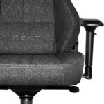 Chaise gaming tissu REKT ULTIM8 Plus mousse 65 kg/m³ 150 kg
